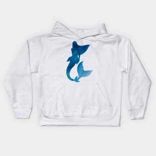 Watercolor Mermaid Kids Hoodie